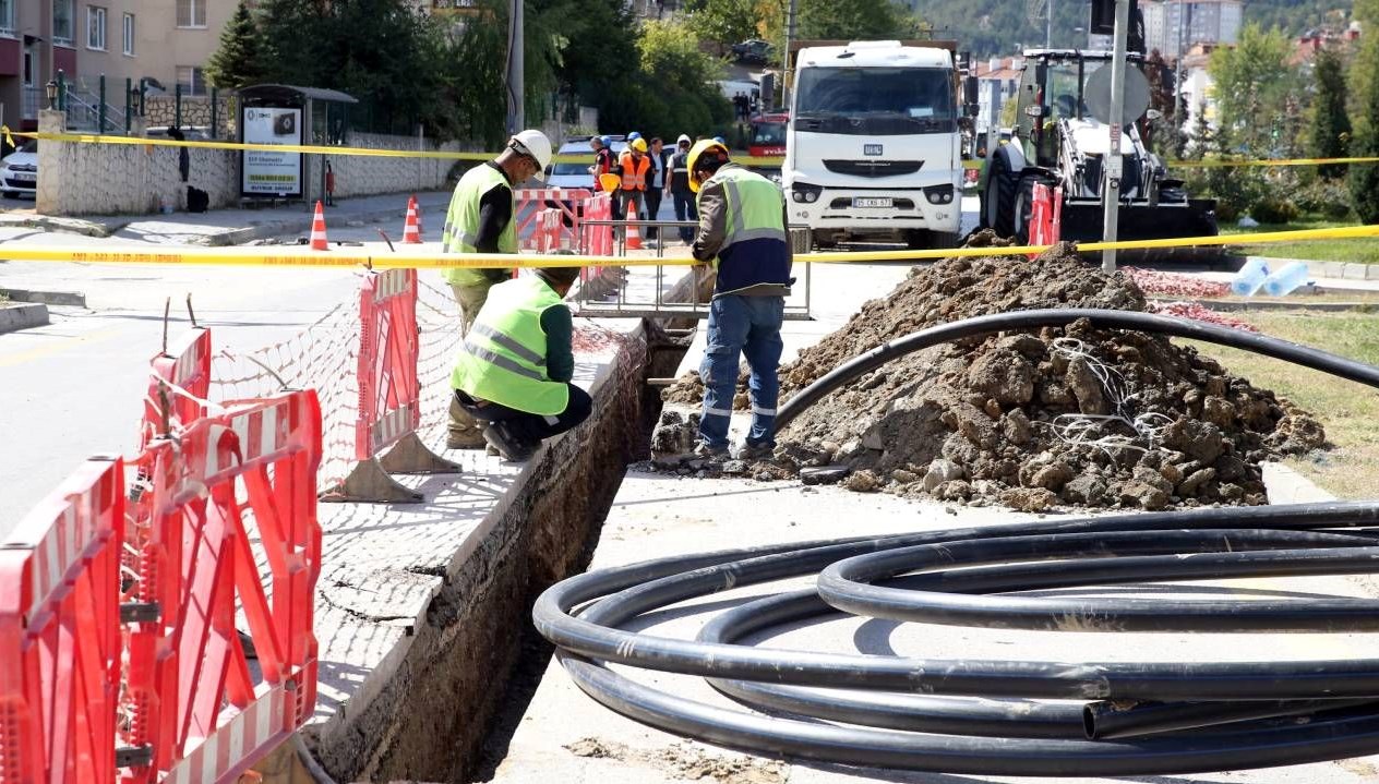 kastamonuda faciadan donuldu elektrik altyapi calismasi sirasinda dogal gaz borusu delindi CQCnUdaZ